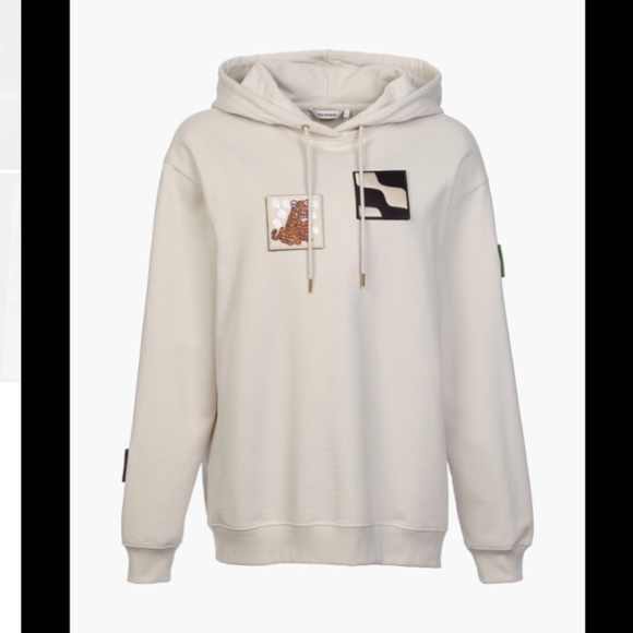 Marimekko Proosa Hoodie,  lt. biege, size XS, New - Picture 1 of 1